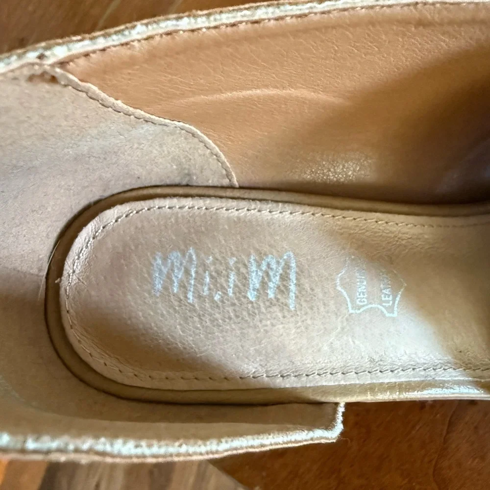 Mi.iM Brown Jessica Heels Cutout Women’s Size 8.5 - Picture 10 of 10